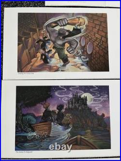 16 Harry Potter Prints by Warner Bros 2000- Sorcerer' Stone, Pig Snout- RARE