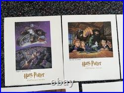 16 Harry Potter Prints by Warner Bros 2000- Sorcerer' Stone, Pig Snout- RARE