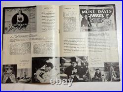 1956 Warner Bros Tribute National Film Theatre Bogart Cagney Film Programme Rare