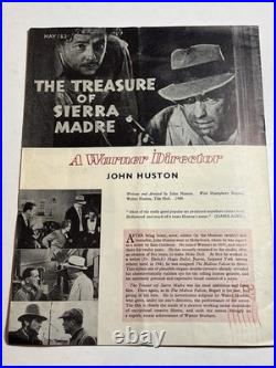 1956 Warner Bros Tribute National Film Theatre Bogart Cagney Film Programme Rare