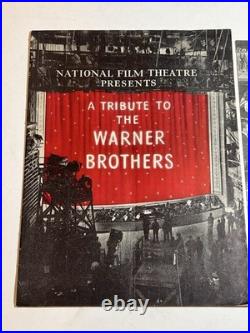 1956 Warner Bros Tribute National Film Theatre Bogart Cagney Film Programme Rare