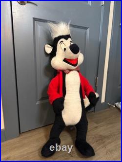 1970s Warner Bros Pepé Le Pew 33 Store Display Plush City Star Canada Rare