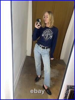 1970s Warner Bros Warner Brothers WB Records sweater collectible RARE promo 1970s Warner Bros Warner Brothers WB Records sweater collectible RARE promo