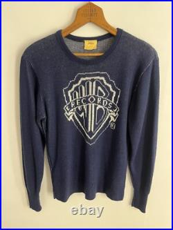 1970s Warner Bros Warner Brothers WB Records sweater collectible RARE promo 1970s Warner Bros Warner Brothers WB Records sweater collectible RARE promo