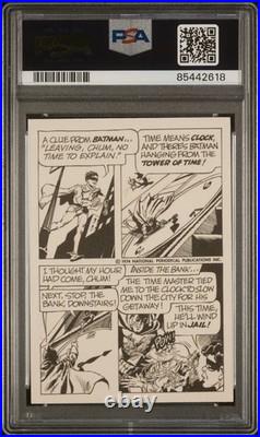 1974 Warner Bros. National Periodical Cards Robin PSA 8? RARE