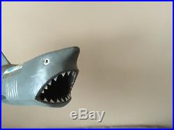 1975 Universal Pictures Chemtoy Official JAWS Shark Rubber Toy Figure VERY RARE