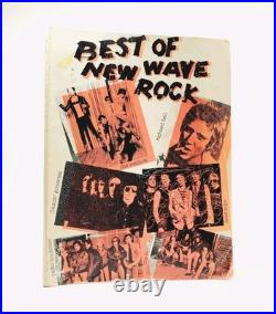 1978 Best Of New Wave RockSong Book Sheet Music Punk Rock. GDC Warner Bros Rare 1978 Best Of New Wave RockSong Book Sheet Music Punk Rock. GDC Warner Bros Rare