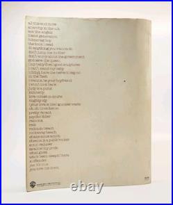 1978 Best Of New Wave RockSong Book Sheet Music Punk Rock. GDC Warner Bros Rare 1978 Best Of New Wave RockSong Book Sheet Music Punk Rock. GDC Warner Bros Rare
