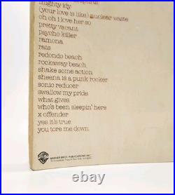 1978 Best Of New Wave RockSong Book Sheet Music Punk Rock. GDC Warner Bros Rare 1978 Best Of New Wave RockSong Book Sheet Music Punk Rock. GDC Warner Bros Rare