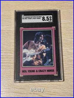 1979 Neil Young #86 Warner Brothers Bros. Records Promo Card 8.5 GRADED SGC Rare