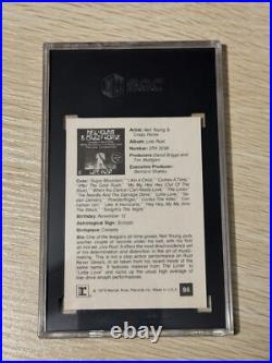 1979 Neil Young #86 Warner Brothers Bros. Records Promo Card 8.5 GRADED SGC Rare
