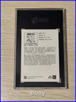1979 WIRE #81 Warner Brothers Bros. Records Promo Card 6 GRADED SGC Rare