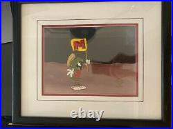 1984 Marvin the Martian MTV Title ID Commercial Production Cel Rare