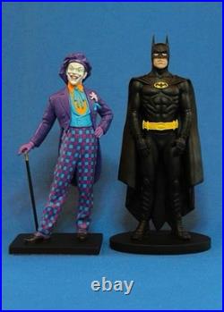 1989 Batman and Joker Statue Warner Bros Kent Melton Extremely Rare
