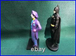 1989 Batman and Joker Statue Warner Bros Kent Melton Extremely Rare
