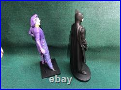 1989 Batman and Joker Statue Warner Bros Kent Melton Extremely Rare