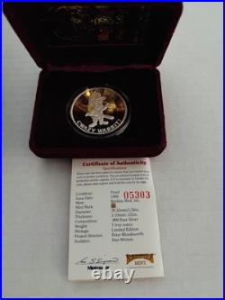 1990 WARNER BROS Elmer Fudd Limited Proof Edition 1oz. 999 Silver Coin RARE