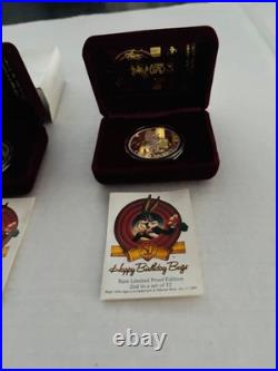 1990 WARNER BROS Elmer Fudd Limited Proof Edition 1oz. 999 Silver Coin RARE