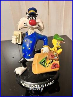 1994 Warner bros Looney Toons Sylvester & Tweety Bird Statue VERY RARE