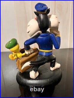 1994 Warner bros Looney Toons Sylvester & Tweety Bird Statue VERY RARE