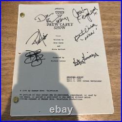 1995 Drew Carey Show Pilot Script Multi Signed Cast Warner Bros Original RARE