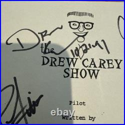 1995 Drew Carey Show Pilot Script Multi Signed Cast Warner Bros Original RARE
