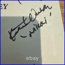 1995 Drew Carey Show Pilot Script Multi Signed Cast Warner Bros Original RARE