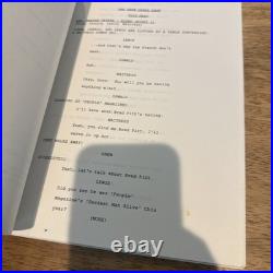 1995 Drew Carey Show Pilot Script Multi Signed Cast Warner Bros Original RARE