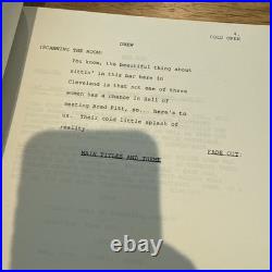 1995 Drew Carey Show Pilot Script Multi Signed Cast Warner Bros Original RARE