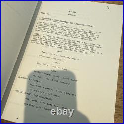 1995 Drew Carey Show Pilot Script Multi Signed Cast Warner Bros Original RARE