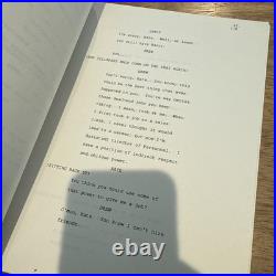 1995 Drew Carey Show Pilot Script Multi Signed Cast Warner Bros Original RARE