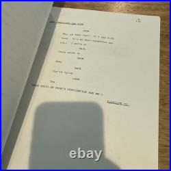 1995 Drew Carey Show Pilot Script Multi Signed Cast Warner Bros Original RARE