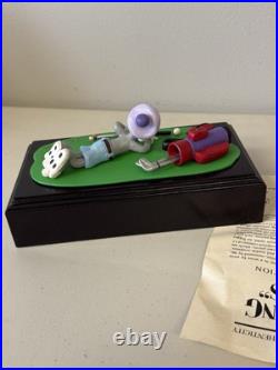 1996 Bugs Bunny Warner Bros. Very Rare 31/100 Golfing Bugs Sculpture D. Kracov
