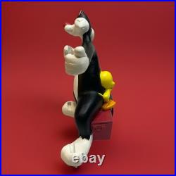1996 Sylvester And Tweety Statue Looney Tunes Warner Bros L. T. Framing (RARE)