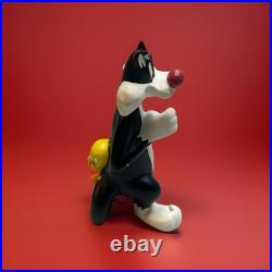 1996 Sylvester And Tweety Statue Looney Tunes Warner Bros L. T. Framing (RARE)