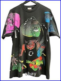 1996 Vintage Space Jam Monstars GRAIL T Shirt Looney Tunes MJ Warner Bros RARE