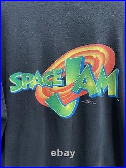 1996 Vintage Space Jam Monstars GRAIL T Shirt Looney Tunes MJ Warner Bros RARE