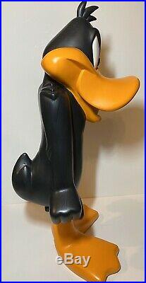 1996 Warner Bros. Large Daffy Duck Store Display Figure 24 VERY RARE