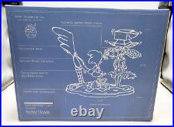 1996 Warner Bros. Wile E. Coyote & Road Runner Bobble Heads With Open Box Rare 1996 Warner Bros. Wile E. Coyote & Road Runner Bobble Heads With Open Box Rare