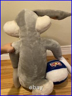 1996 Warner Brothers Bugs Bunny Looney Tunes Space Jam Large 40 Dole Plush Rare