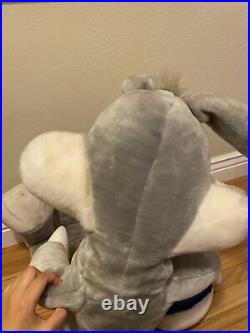 1996 Warner Brothers Bugs Bunny Looney Tunes Space Jam Large 40 Dole Plush Rare