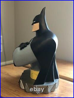 1997 Batman Animated statue bust 18 WBSS Warner Brothers Studio Store RARE