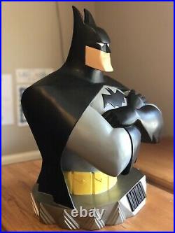 1997 Batman TAS Animated statue bust 18 WBSS Warner Brothers Studio Store RARE