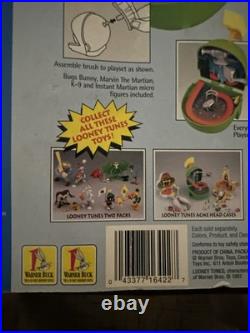 1997 Looney Tunes ACME Head Cases Marvin The Martian Mini Playset RARE MOC