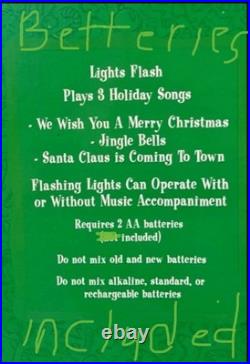 1997 WARNER BROTHERS LOONEY TUNES TABLE TOP CHRISTMAS TREE RARE 15inches