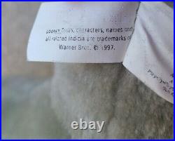 1997 Warner Brothers King Bugs Bunny Looney Tunes 45 Plush Rare