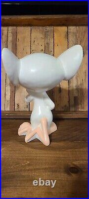 1997 Warner Brothers Pinky And The Brain (Brain) Statue rare WB Store