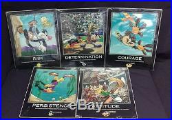 1998 RARE Looney Tunes Warner Bros. 16X20 Sports Motivational Posters Set of 5