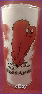 1998 Warner Bros GOSSAMER Glass Looney Tunes Original Price Tag HTF RARE $100.00