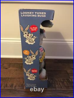 1998 (Warner Bros. Store) LOONEY TUNES (LAUGHING BUGS) Bunny Plush, NEW! RARE 1998 (Warner Bros. Store) LOONEY TUNES (LAUGHING BUGS) Bunny Plush, NEW! RARE